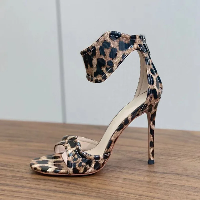 

Sexy High Heels Sandals For Women Summer Genuine Leather Modern Shoes Stiletto Sandals Women Gladiator Sandalias Woman