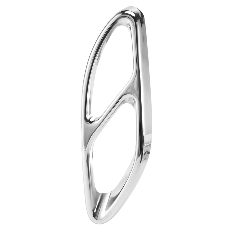 Cubierta de escape embellecedora de acero 2016, accesorio de alta calidad para Mercedes Benz GLC A B C Eclass W205 Coupe W213 W176 W246 304-17, AMG