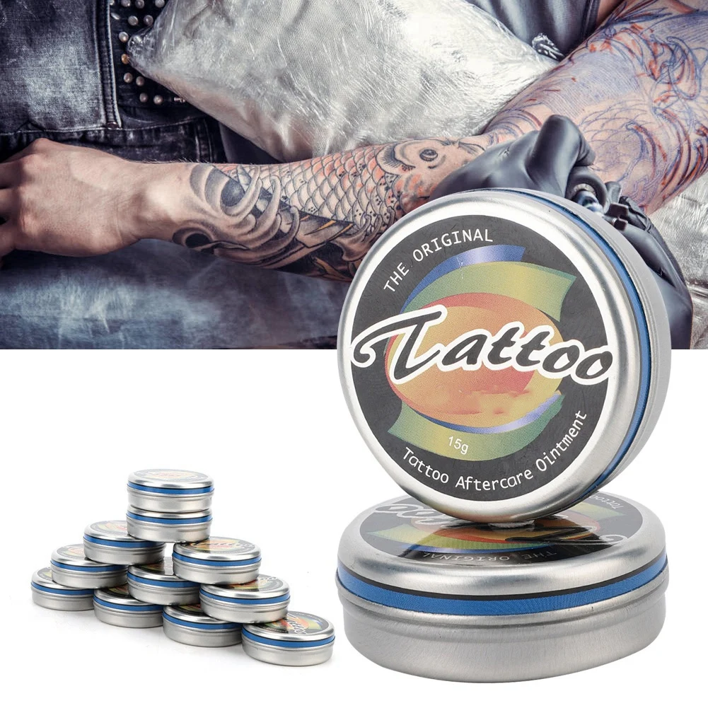 24pcs/box Tattoo Natural Care Healing Cream Ointment Skin Moisturizing Tattoo Skin Repair Quick Recovery Ointment Tool Supplies