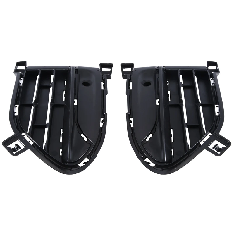 

1Pair Front Bumper Outer Grille Cover Replacement Accessories Fit For BMW X6 F16 2015-2019 51117319777, 51117319778