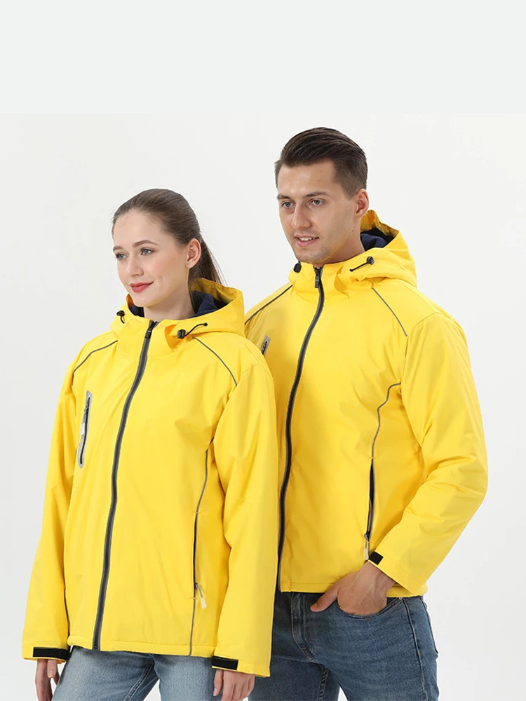 

Women's Windbreaker on Fleece Zipper Uv Ski Jacket Customization Waterproof Breathable Outdoor Sports Coats Camping & Hiking