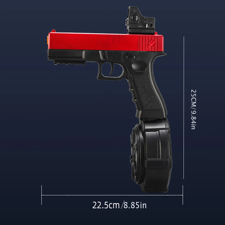 2025 novo g17 manual e elétrico tudo-em-um arma de brinquedo pode lançar bola de gel 7-8mm menino brinquedo presente jogo mesmo modelo de venda quente brinquedo