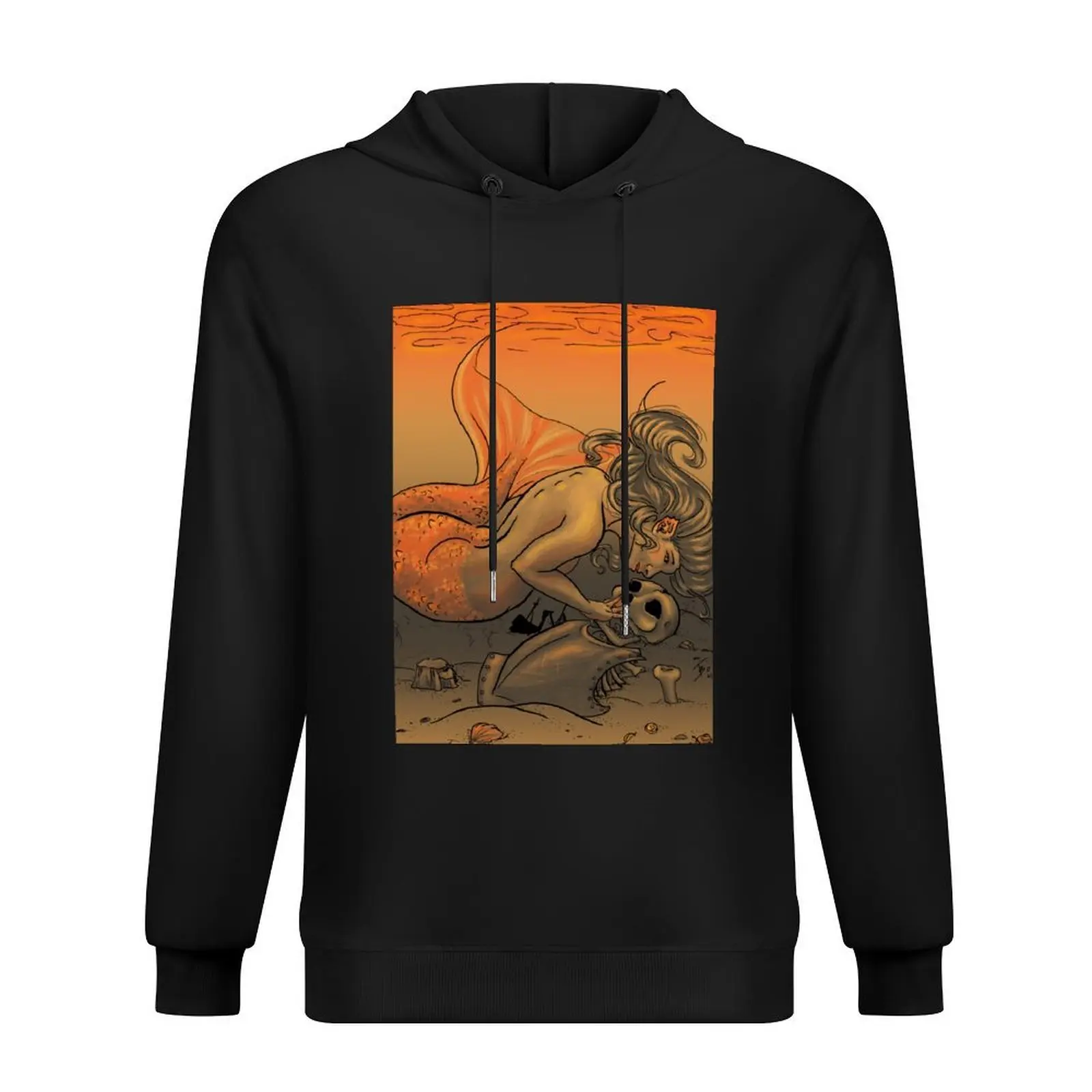 

The Mermaid and her Knight Hoodie men clothing blouse korean autumn clothes men clothes mens hoodie