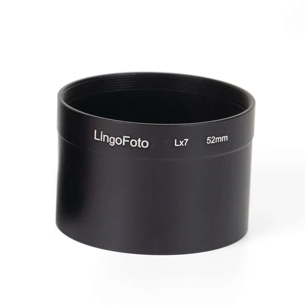 52 mm 렌즈 어댑터 튜브: 파나소닉 루믹스 DMC-LX7 사용자를 위한 필수 아이템