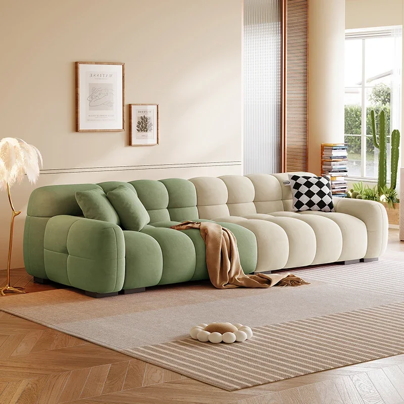 

Nordic European Living Room Sofa Lounge Floor High Quality Velvet Couch Organizer Green Sofa Para Sala Living Room Furniture