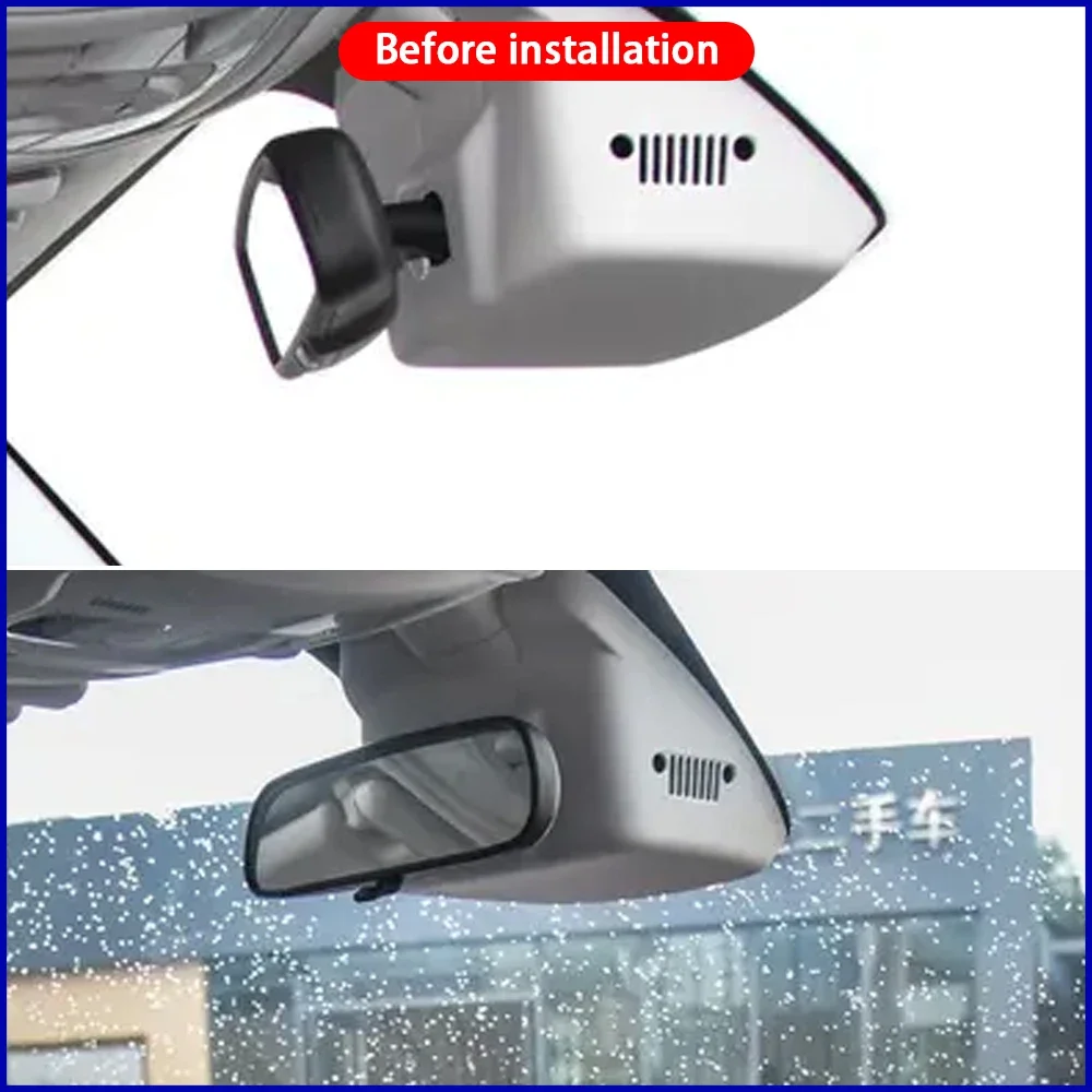 Video Recorder Night Visio 4K Plug and Play Car DVR Dash Cam for Jeep Renegade 2015 2016 2017 2018 2019 2020 2021 2022 2023 2024