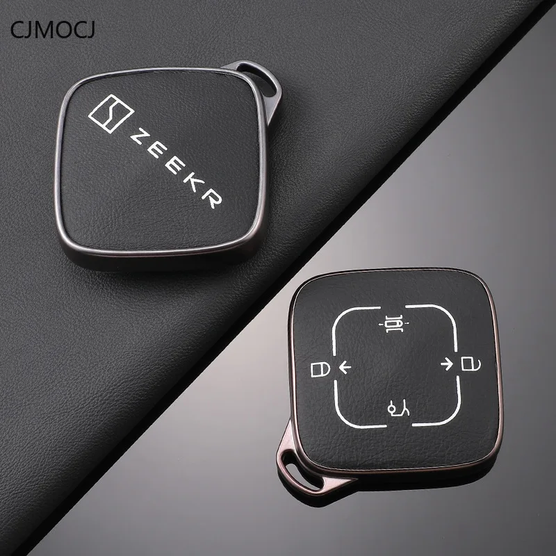 

Premium TPU Key Cover Case for Zeekr 001 / 007 / 009 / X (2024) - Protective Key Fob Shell with Textured Finish Keybag