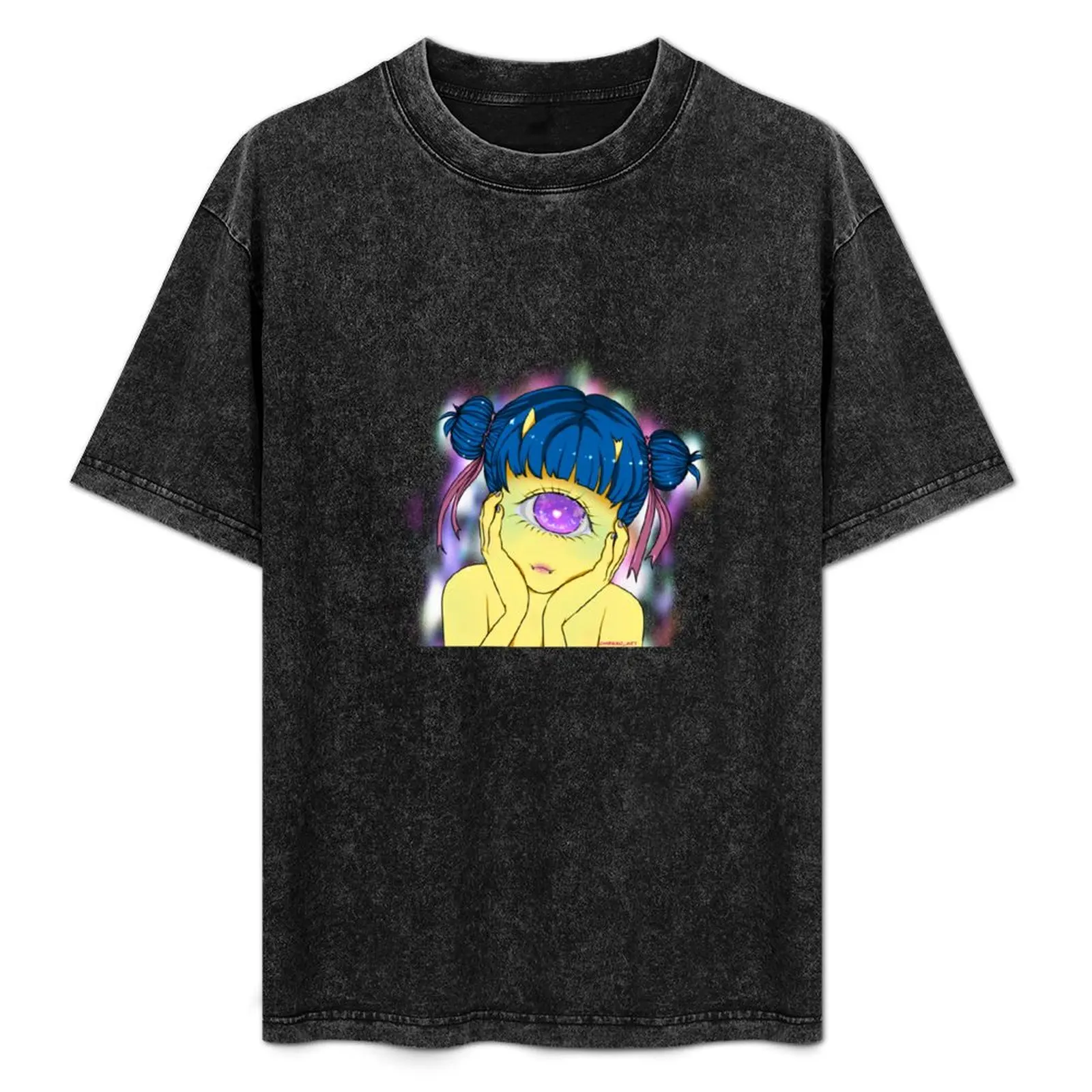 Cyclops girl T-Shirt customs design your own anime clothes anime tshirt Blouse mens graphic t-shirts anime