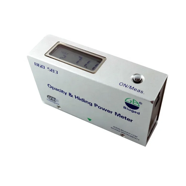 BGD 583 ISO 2814 ISO 3906 ISO 6504 DIN 55984 Portable Reflectance Meter Coating Opacity Meter hiding power meter