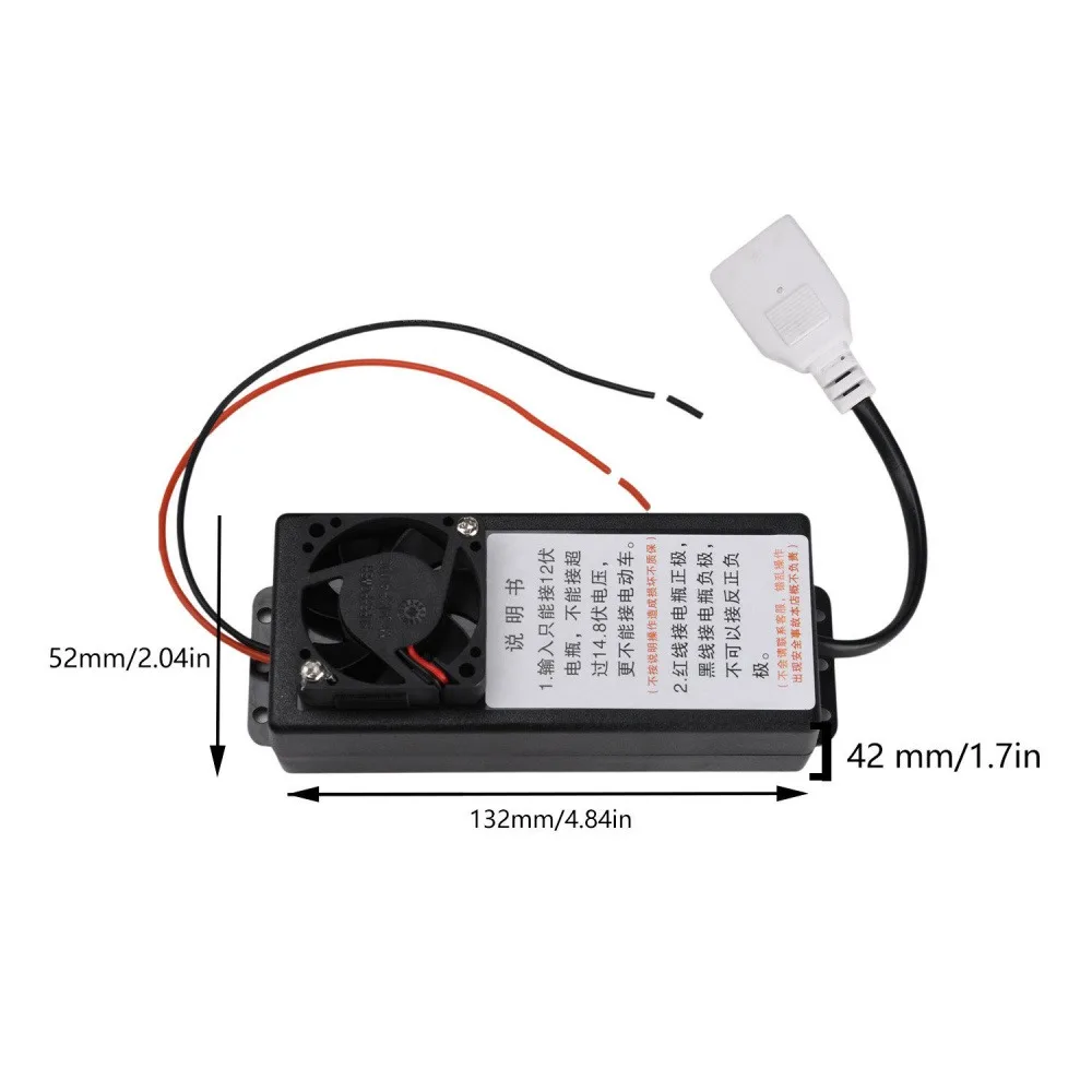 

DC12-14.8V to 220V DC Boost Inverter Module 100W Portable Power Converter for Solar Panel LED Light Phone Charger Router Speaker