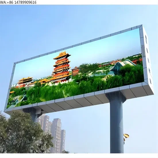 

LEDTransparent Displays, Naked-eye 3D Screens, And Smart Light PolesOutdoor Post Advertising P8 Display