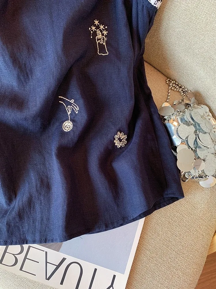 レトロカラーブロックノースリーブベストルーズフィット薄い夏のファッションメンズトップトレンディなショルダーパッドシャツカジュアル快適