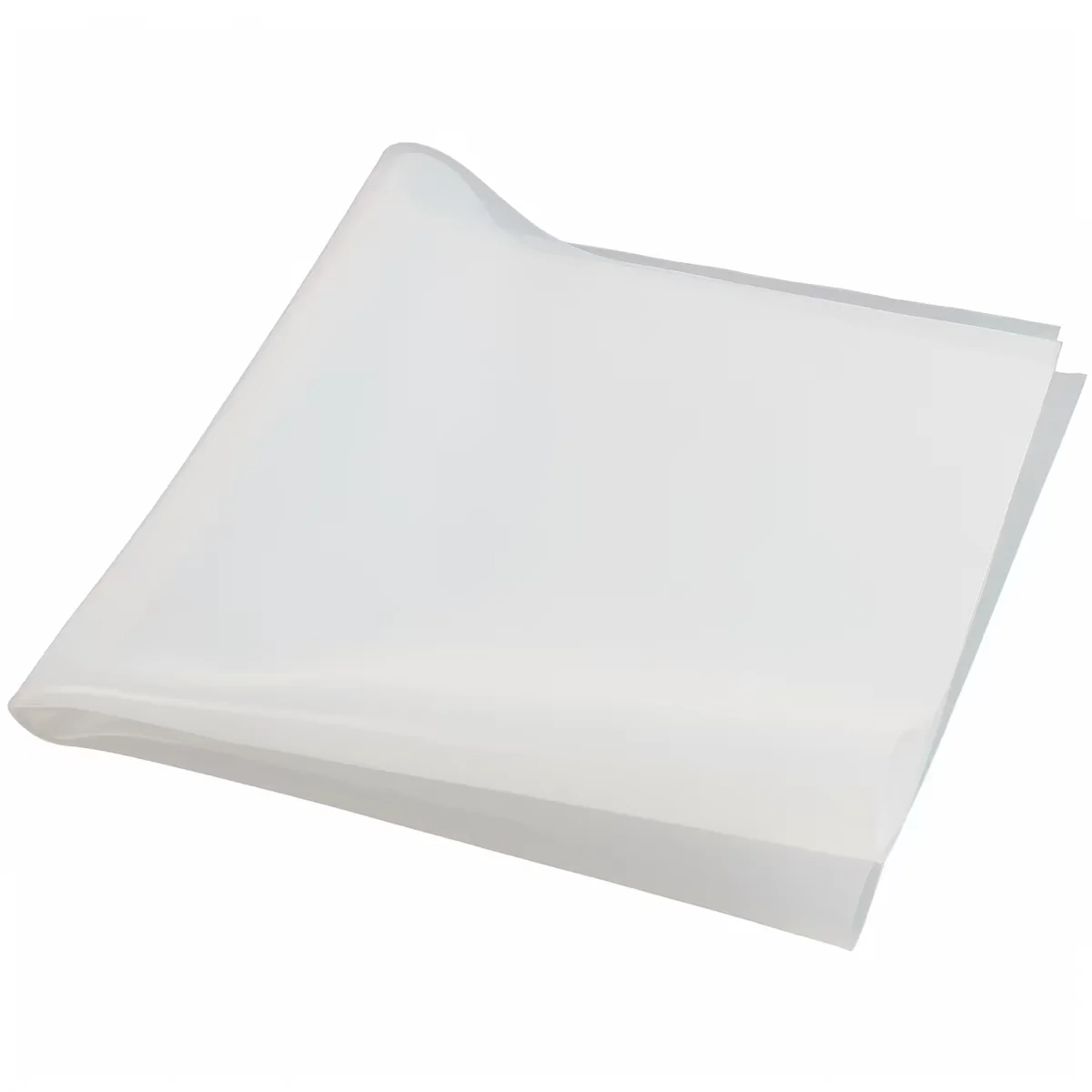 Thin Silicone Sheet 0.1/0.2/0.3/0.4/0.5/0.6/0.8/1mm Thick Transparent Rubber Heat Resistant Silica Film 1pcs Customize
