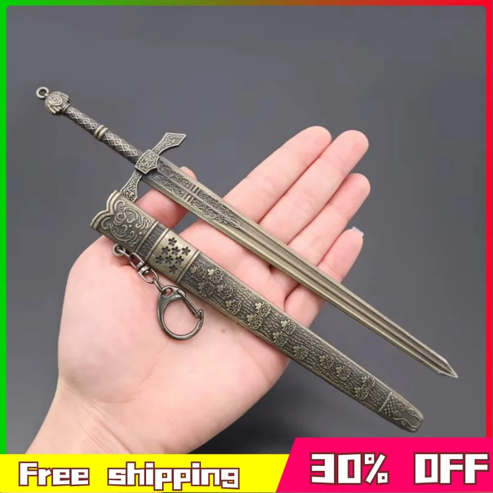In Stock 22cm Banished Knight's Greatsword Game Peripherals Metal Model Desktop Decoration Birthday Gift Toys Can Be Wholesaled