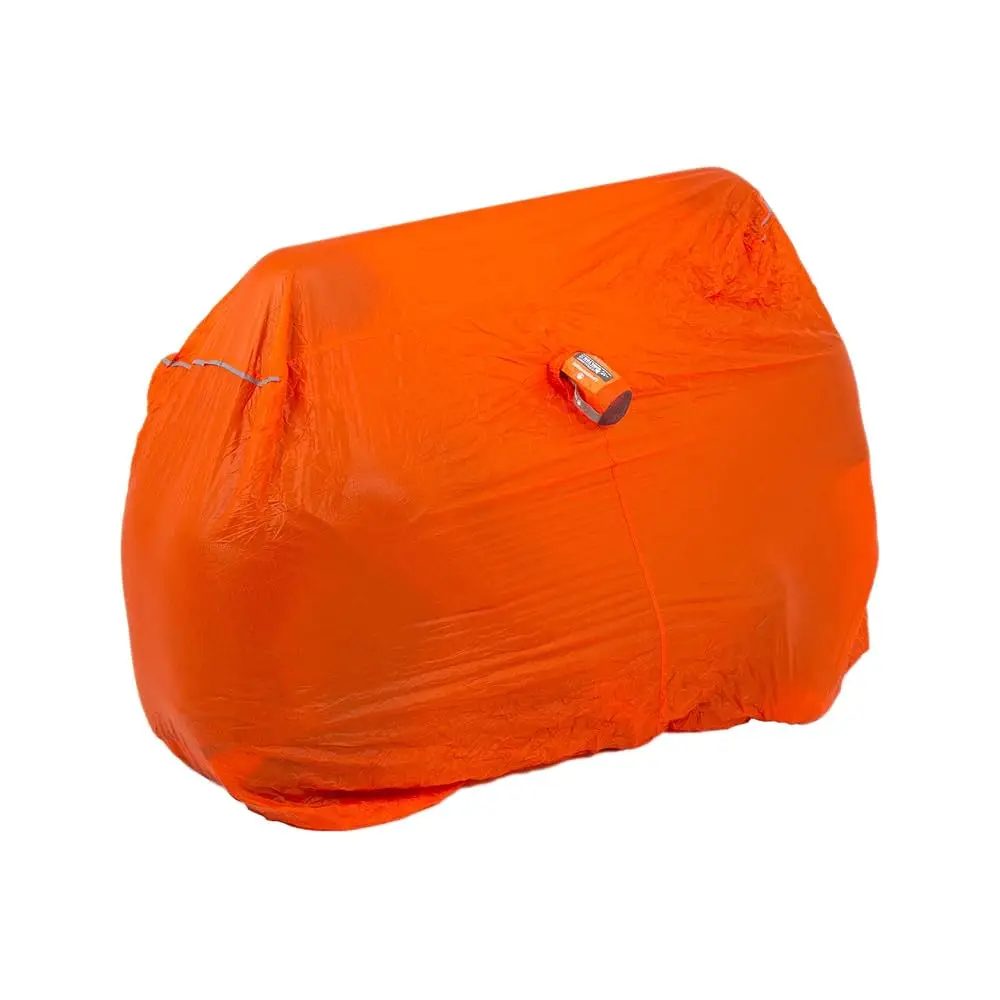 

Ultralight Two Person Compact Emergency Survival Shelter For Hiking And Mountaineering, Orange, 140 X 90 X 45 Cm