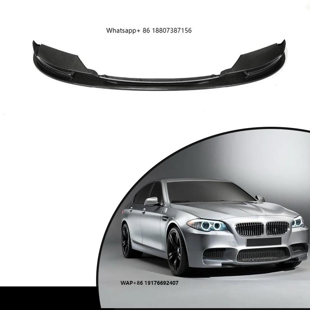 

Carbon Fiber Front Bumper Lip Splitter Chin Spoiler forBMW 5 Series F10 M5 Sedan 2011-2016