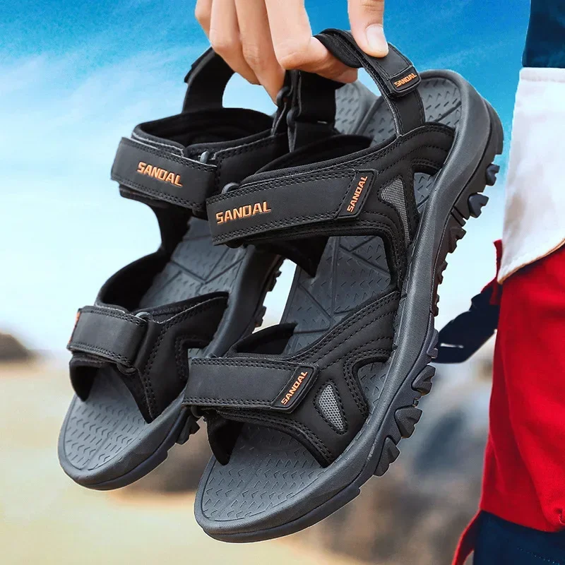 Shoes Men\'s Sandals Summer  Outdoor Classics Walking Men Sandals Big Size 46 Gladiator Sandalias New Platform Water Footwear