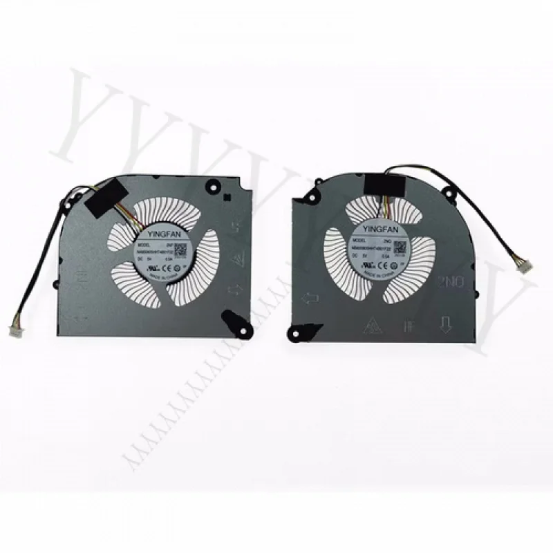 

Q+ Original for GIGABYTE RC56 G5 G6 KF KF5 MF CPU+GPU COOLING FAN R+L