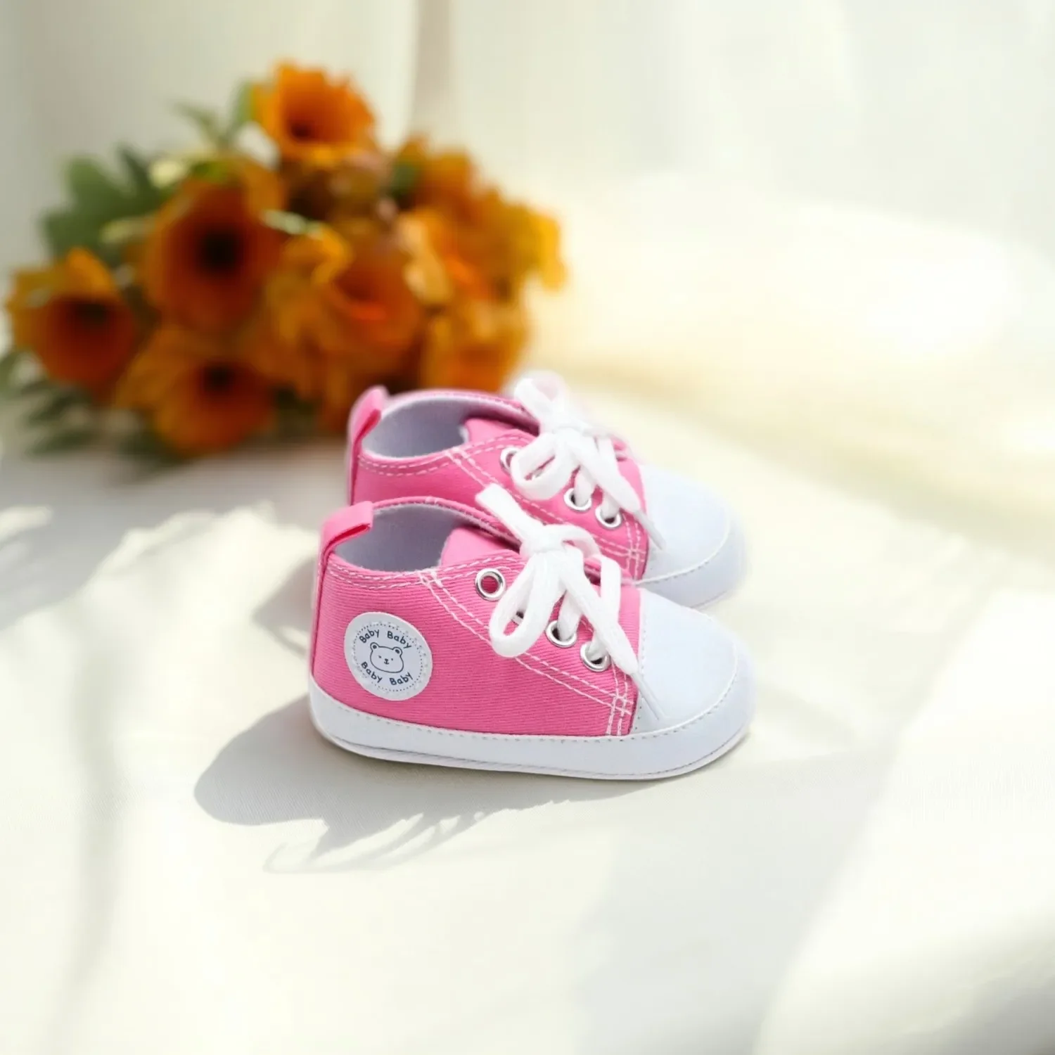 

RABEISIR/детская парусиновая обувь, детская прогулочная обувь для девочек 6-12-18 месяцев, тканевая обувь, противоскользящая и дышащая