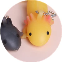 

【BS】Забавный брелок-антистресс, мягкая рыбка, гигантская саламандран, игрушка для снятия стресса, сжимаемая шутка, игрушки для девочек, подарки, кляп Brinquedo