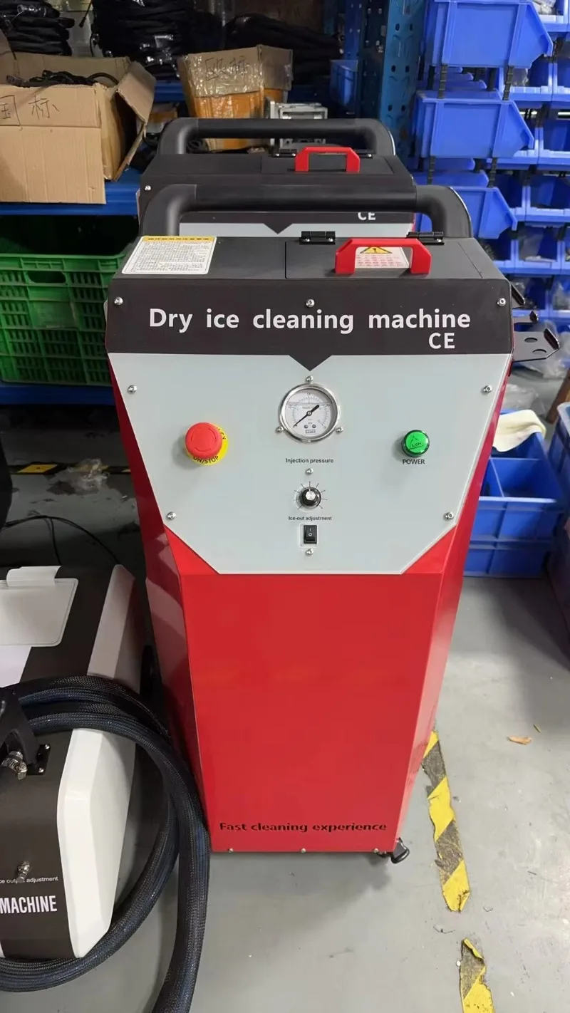 Large Hopper China Small Dry Ice Cleaning Machine Price for Industrial CO2 Dry Ice Blaster Blasting Machine for Cars