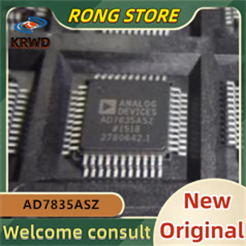 

AD7835ASZ New and original AD7835A AD7835AS AD7835 MQFP44