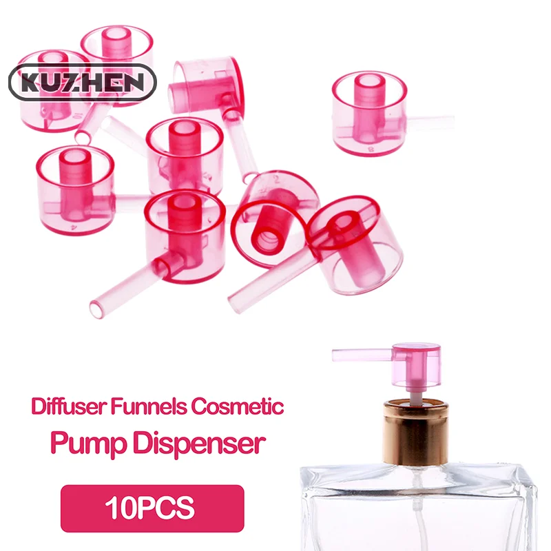 10Pcs Perfume Refill Tools Diffuser Funnels Cosmetic Pump Dispenser Portable New Sprayer Refill Pump Bottle Filling Device