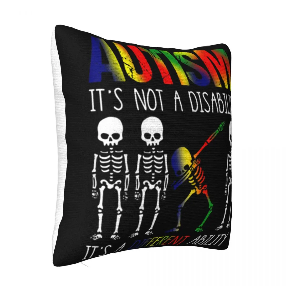 Autism Its Not Disability Its A Different Ability On Sale Men Creative Discount Beautiful Dj Pillow Case