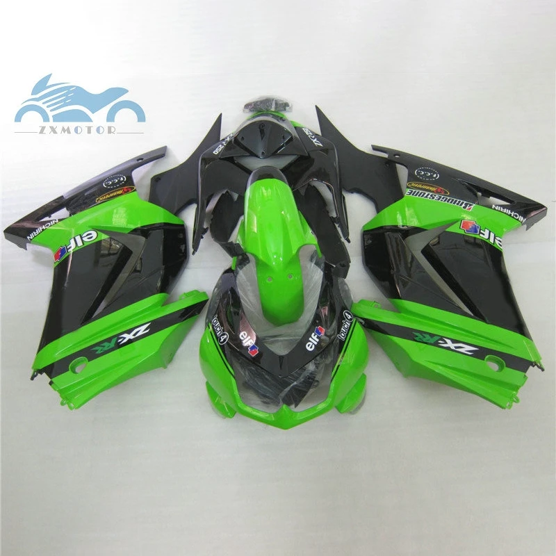 Injection fairing kits for KAWASAKI Ninja 250 2008-2014 ZX 250R ABS sport motorcycle fairings EX250 08 09 10 14 green black set