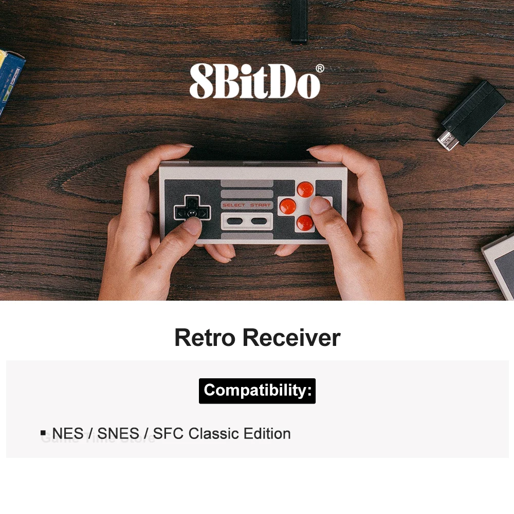 8BitDo Ретро ресивер адаптер Bluetooth для Mini NES Classic Edition