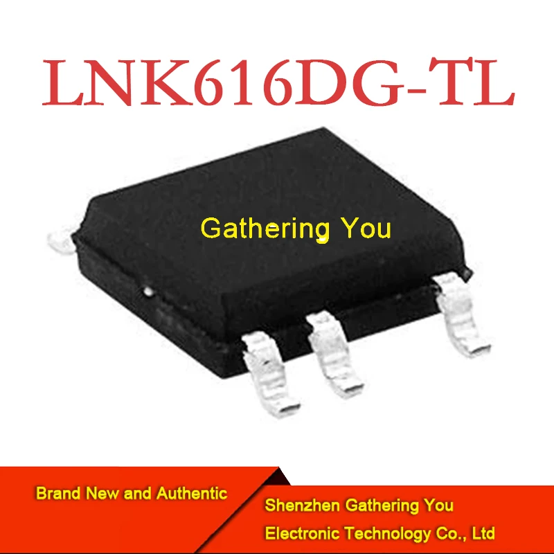 Convertidor LNK616DG-TL SOP8 AC/DC, 5,5 W, a estrenar, auténtico