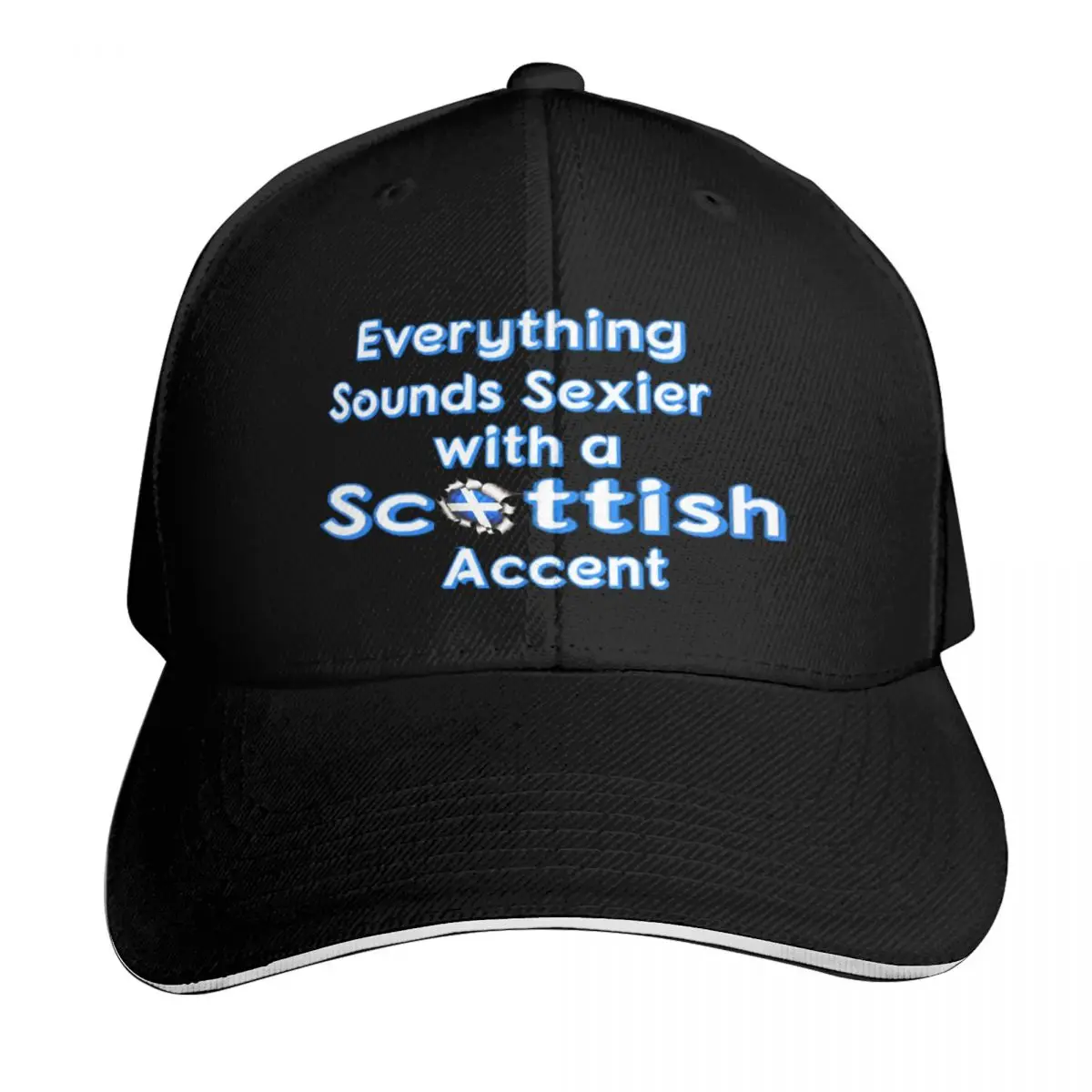 Funny Sexy Scottish Accent Baseball Cap Military Cap Man dad hat Hat Baseball Cap Hat Beach Female Men's