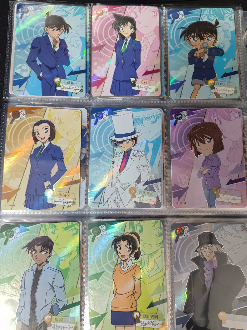 KAYOU Oryginalne Nowe Karty Detektywa Conan Nazwa Układanie Układów Odkrywaj Pakiet Temat Halloween Kuroba Kaito Kolekcja Anime Karty Zabawki