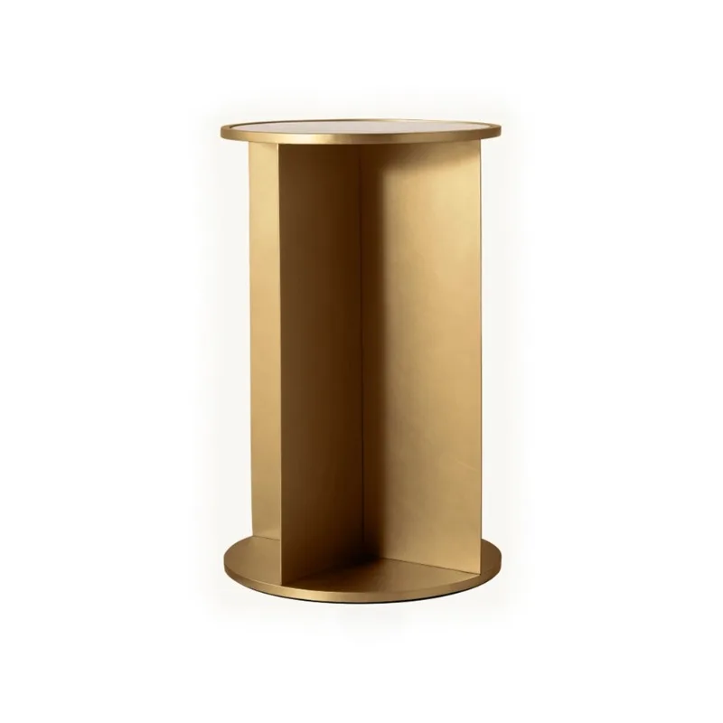 

Stainless steel living room side villa hotel bedroom corner coffee table