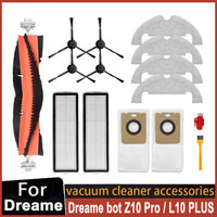 For Dreame bot Z10 Pro / L10 PLUS  Auto-Empty Robot Vacuum Main / Side Brush Filter Dust Bag Vacuum Cleaner Accessories
