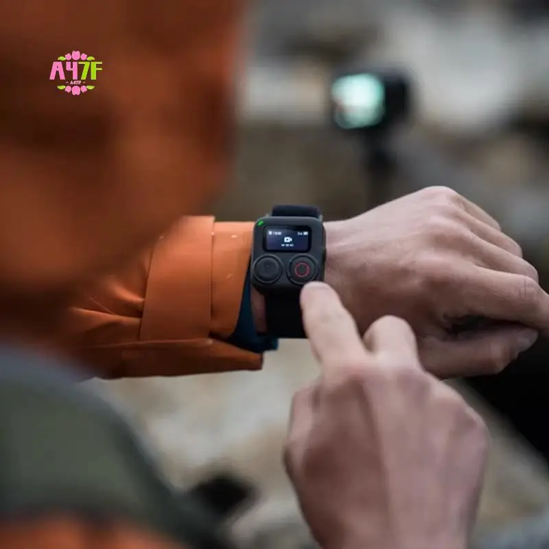 

A47F-For DJI Osmo Action GPS Bluetooth Remote Controller For DJI Osmo Action 4/5 Pro Action Camera Accessories