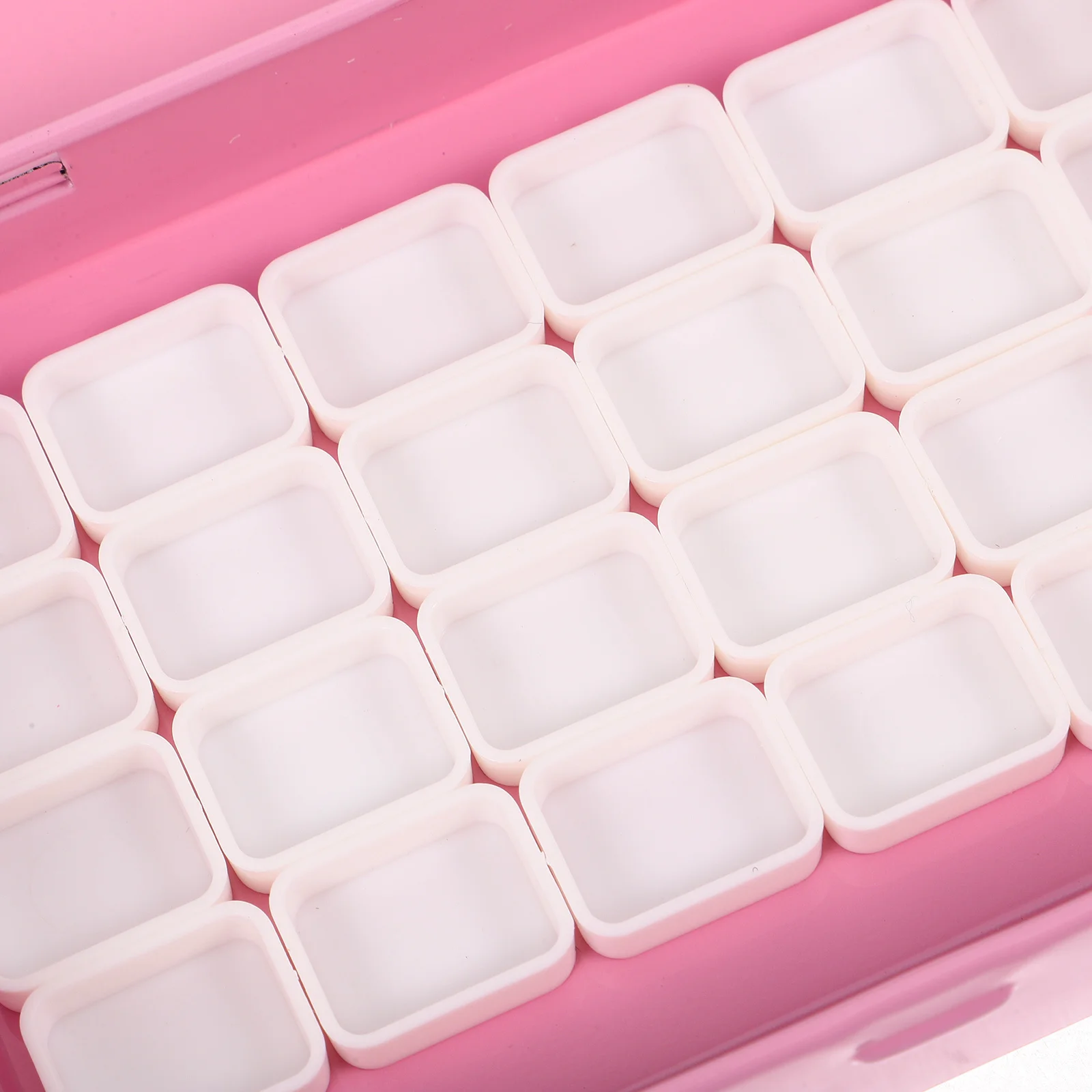 

1 Set Watercolor Pigment Box Metal Plastic Mixing Painting Tray Portable Diy Case For Artist Student Watercolor Palette Empty