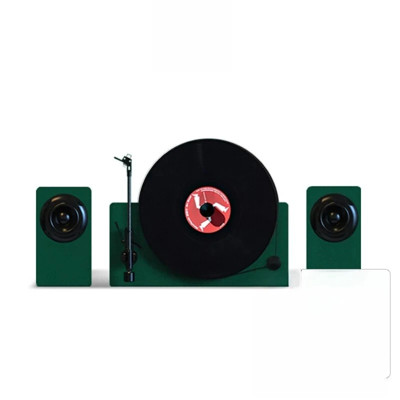 

Виниловый проигрыватель с вертикальным размещением, проигрыватель для виниловых пластинок, фонограф, Bluetooth-колонка для гостиной