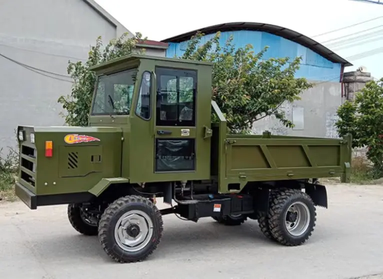 2025diesel Veicolo da trasporto agricolo a quattro ruote motrici Veicolo a quattro ruote per ingegneria di scarico diesel