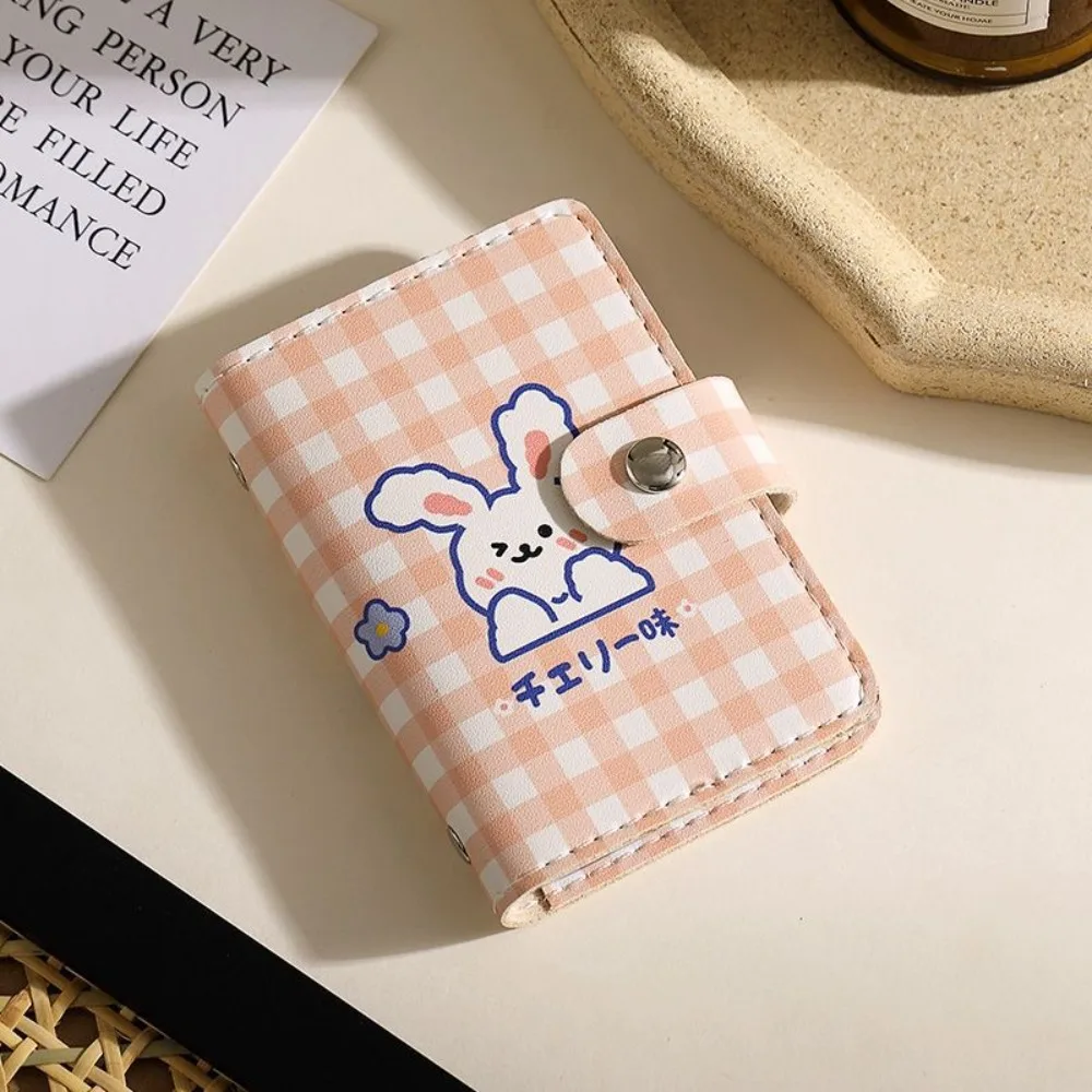 Cartoon Animals ID Cards Holder Anti-degaussing Multi-card Bit Hasp Multi-Slot Card Bag Ultrathin Cute Cartoon Card Jacket Work