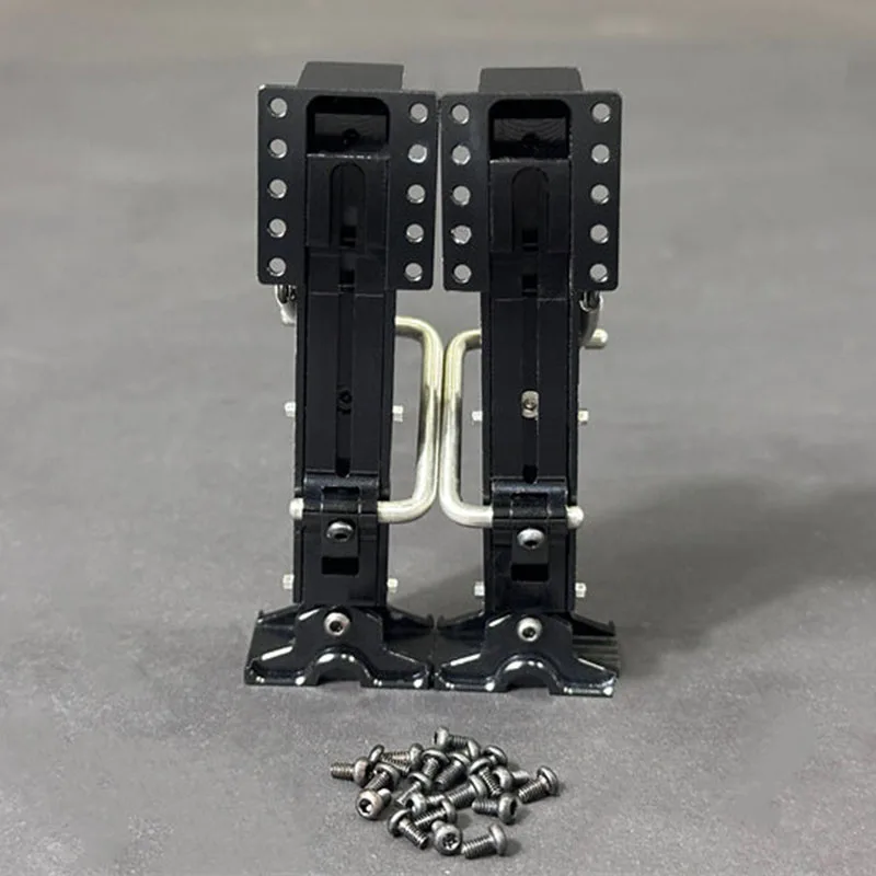 1:14th Scale RC Truck 2pcs Metal Simulation Support Leg for SCANIA Tamiya 770S R620 for VOLVO ACTROS AROCS Model Car DIY Parts view 3