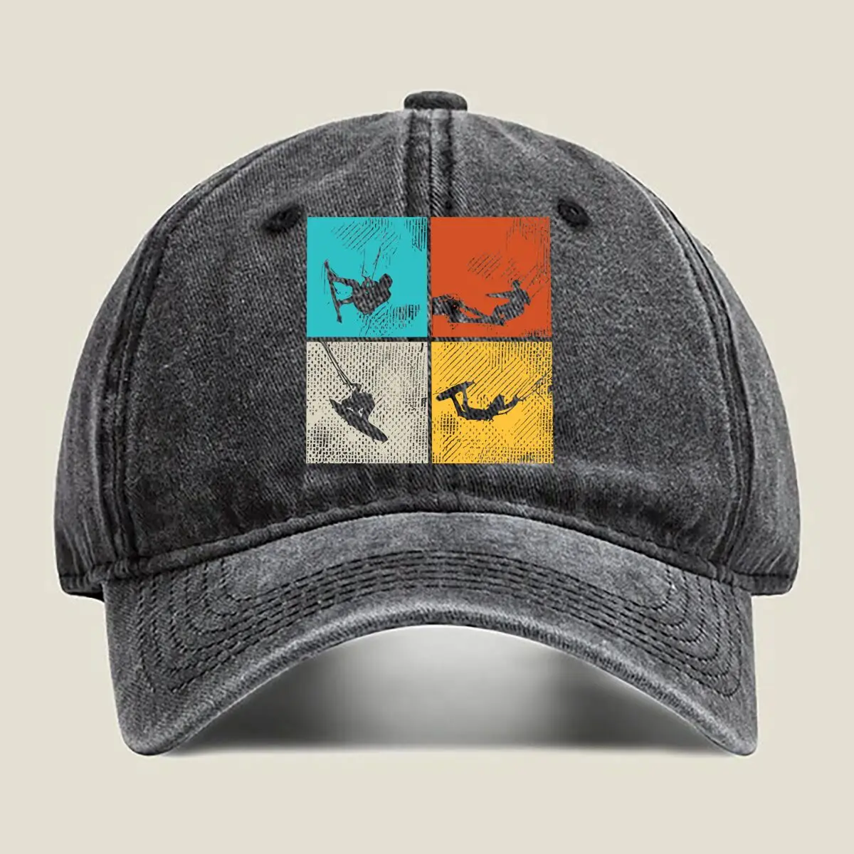 

“Haka Dance Cultural, Maori Art Design” Washed Baseball Cap