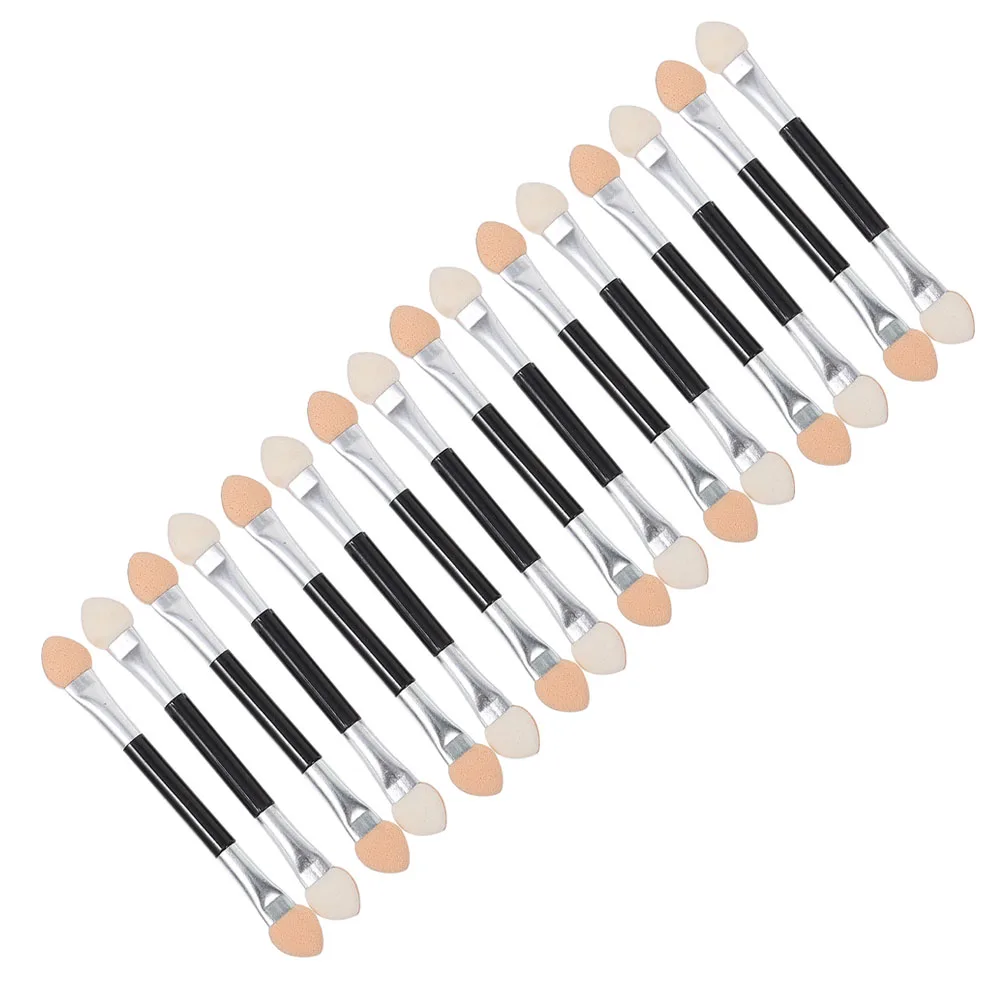 

30 Pcs Eyeshadow Brushes Aluminum Handle Latex Material Applicators Makeup Tools For Women Daily Use Outdoor