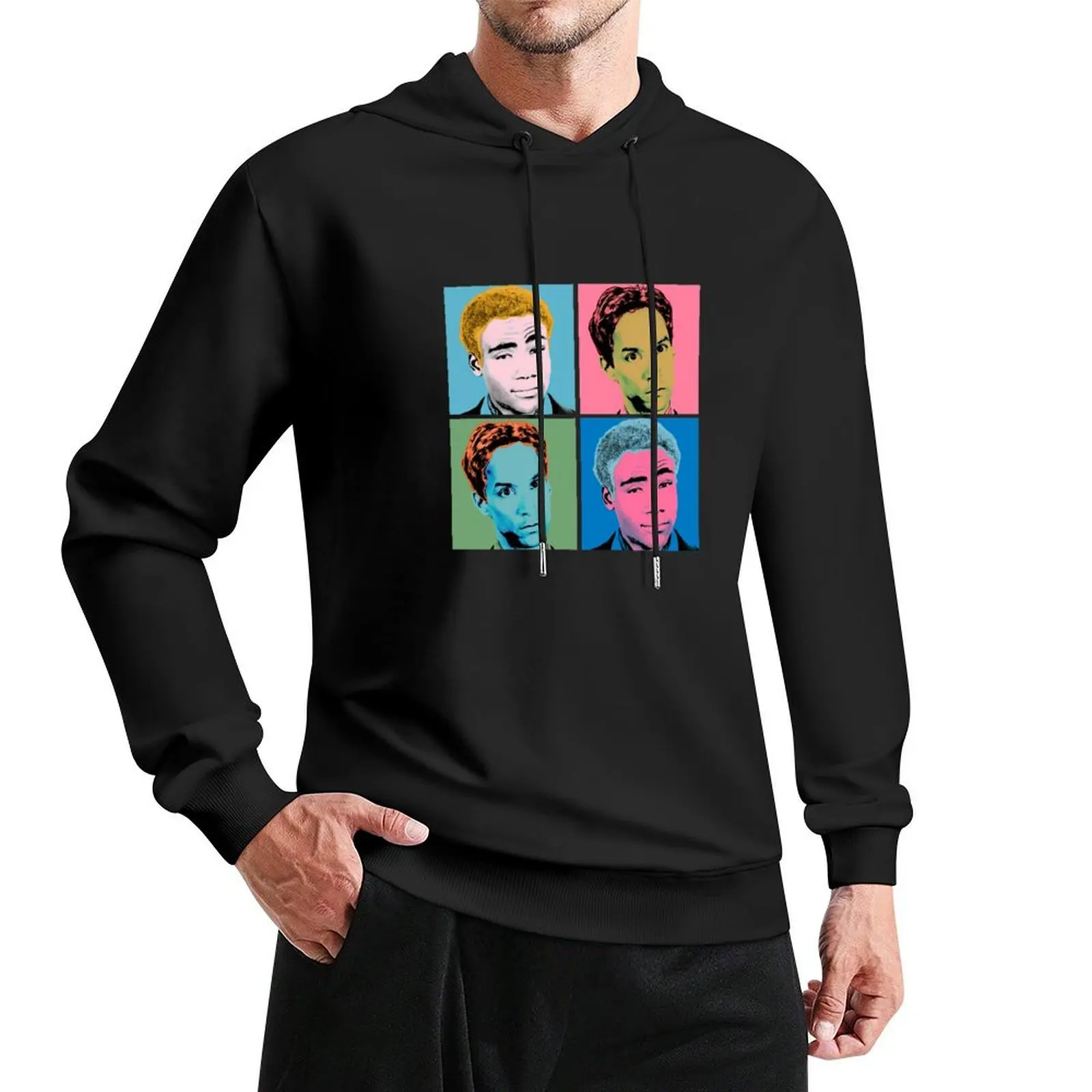 

Troy and Abed Warhol Pullover Hoodie winter clothes hooded shirt men's coat man hoodie