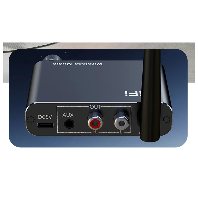 Receptor de Audio Bluetooth ABAC-5.4, adaptador de música estéreo HIFI, USB, disco U, adaptador inalámbrico de música estéreo HIFI, decodificación DSP