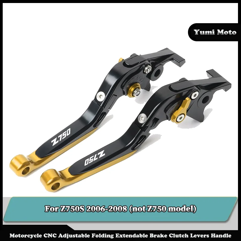 

Motorcycle Folding Adjustable Brake Clutch Levers Handlebar For KAWASAKI Z750S 2006-2008 (not Z750 model)