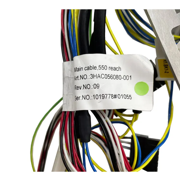 2025/متوفر في المخزون تم اختباره بشكل جيد ملحقات الروبوت الصناعي A.B.B 3HAC056080-001 IRB910SC الكابل الرئيسي عن طريق التسليم السريع