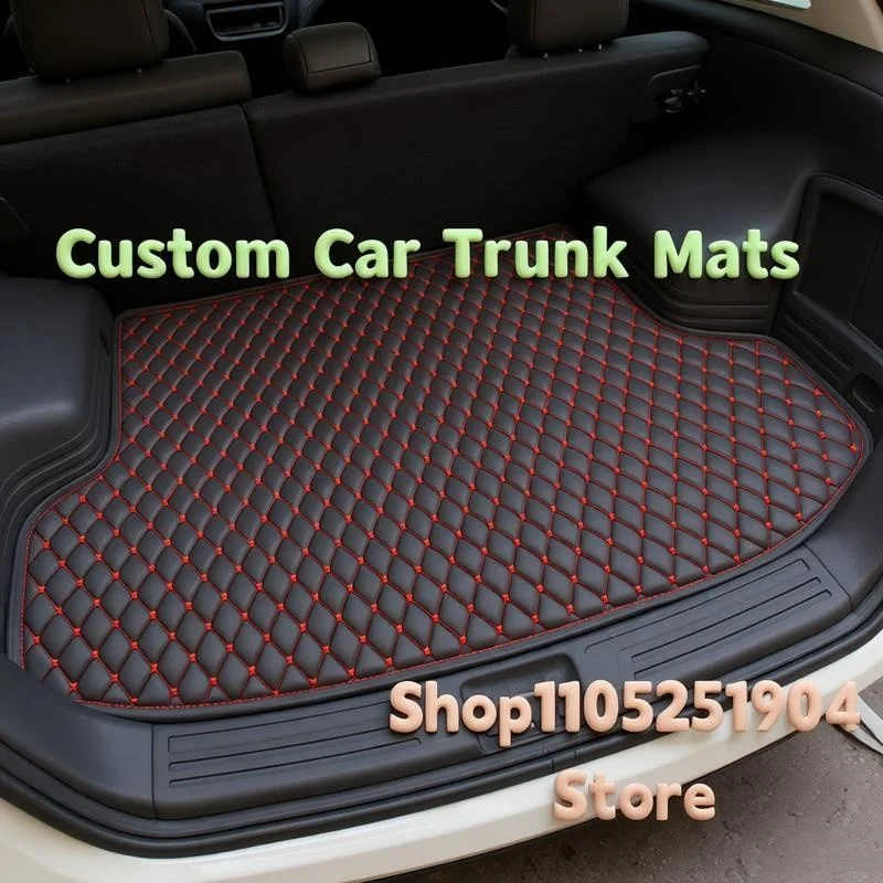 Cargo Liner Custom Car Trunk Mats For Dodge Attitude 2015 2016 2017 2018 2019 2020 2021 2022 Car Mat Carpet