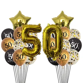 1袋30/40/50/60歲生日氣球,30歲/40歲/50歲/60歲生日派對裝飾數字氣球,成人生日快樂派對用品 8 最佳銷售 30歲生日快樂 - №7