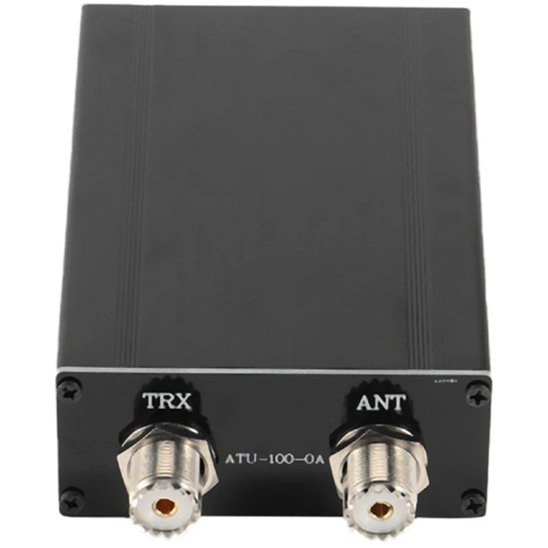 ATU-100-0A 1.8-30Mhz Mini Automatic Antenna Tuner OLED Display Aluminum Alloy Outcase ATU Antenna Tuner